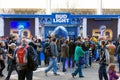 Bud Light Stand at Super Bowl City 50 in San Francisco.